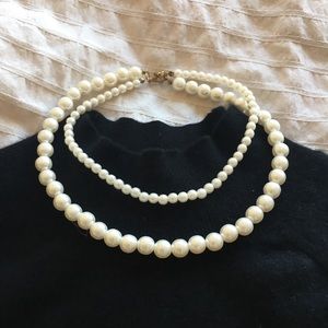 Faux Pearl Necklace